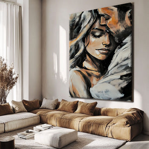 Peinture Couple Moderne