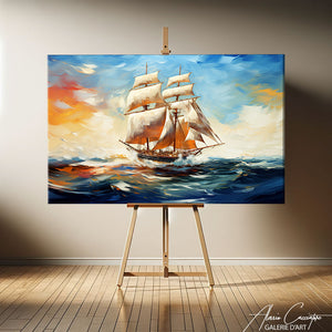 tableau peinture abstrait