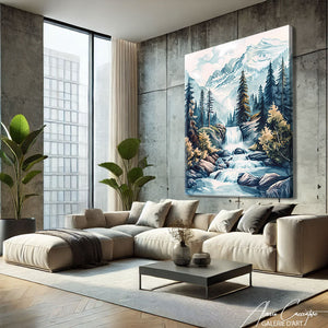 TABLEAU BEAU PAYSAGE Alessio Cacciatore