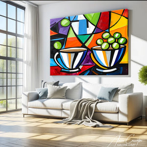Tableau Peinture Cubisme