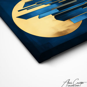 TABLEAU MODERNE BLEU Alessio Cacciatore