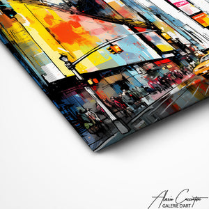 TABLEAU NEW YORK TIME SQUARE Alessio Cacciatore