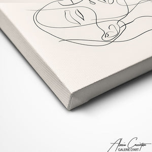 TABLEAU MINIMALISTE BEIGE Alessio Cacciatore