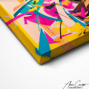 TABLEAU ABSTRAIT CONTEMPORAIN Alessio Cacciatore