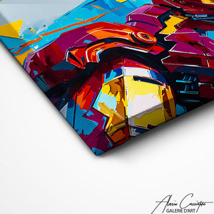 TABLEAU TRIPTYQUE SUPER HÉROS Alessio Cacciatore