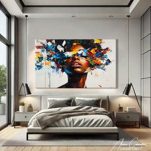 Femme Africaine Tableau