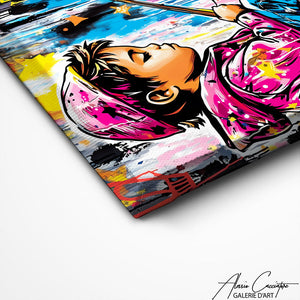TABLEAU POP ART GRAFFITI Alessio Cacciatore
