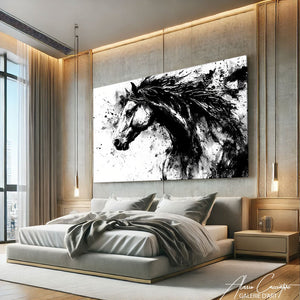tableau noir et blanc