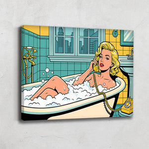Tableau Pop Art Salle De Bain