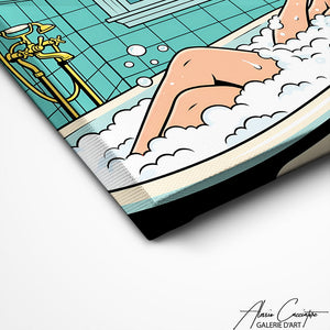 Art Mural Pop Art Salle De Bain