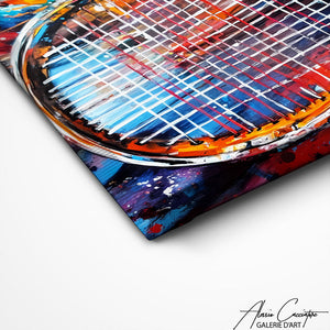 TABLEAU GRAFFITI TENNIS Alessio Cacciatore