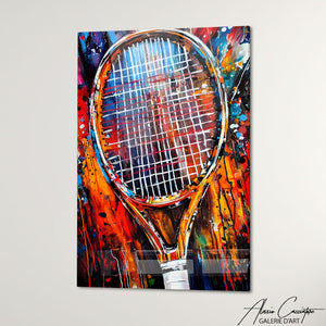 TABLEAU GRAFFITI TENNIS Alessio Cacciatore
