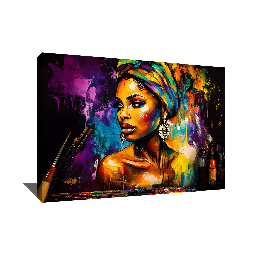 Tableau Femme Africaine