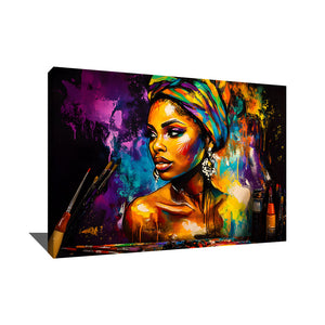 Tableau Femme Africaine