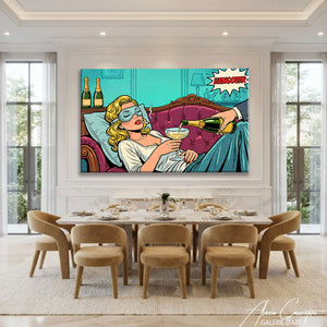 Tableau Pop Art Sur Toile