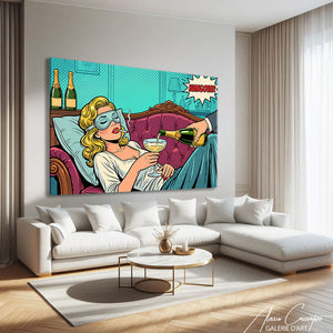 Affiche Pop Art Sur Toile