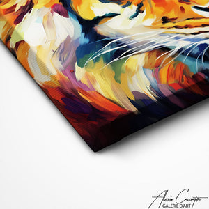 TABLEAU TIGRE DU BENGALE Alessio Cacciatore