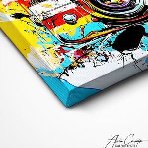 TABLEAU STREET ART POP ART Alessio Cacciatore