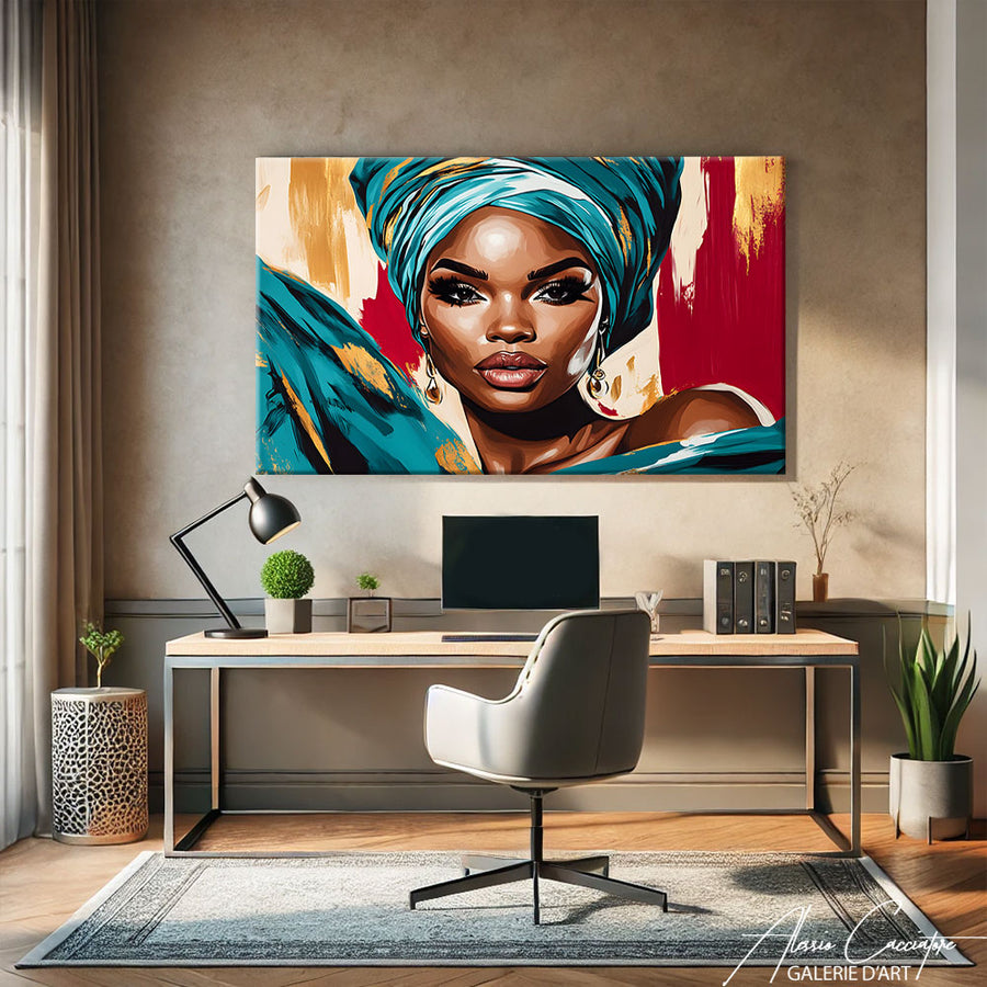 Toile Africaine – mise en situation