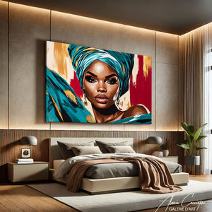 Toile Femme Africaine