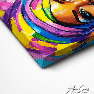 TABLEAU AFRICAINE PORTRAIT Alessio Cacciatore