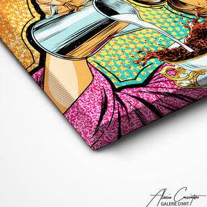 Art Mural De Pop Art