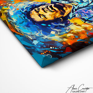 TABLEAU JIMI HENDRIX GUITARE Alessio Cacciatore