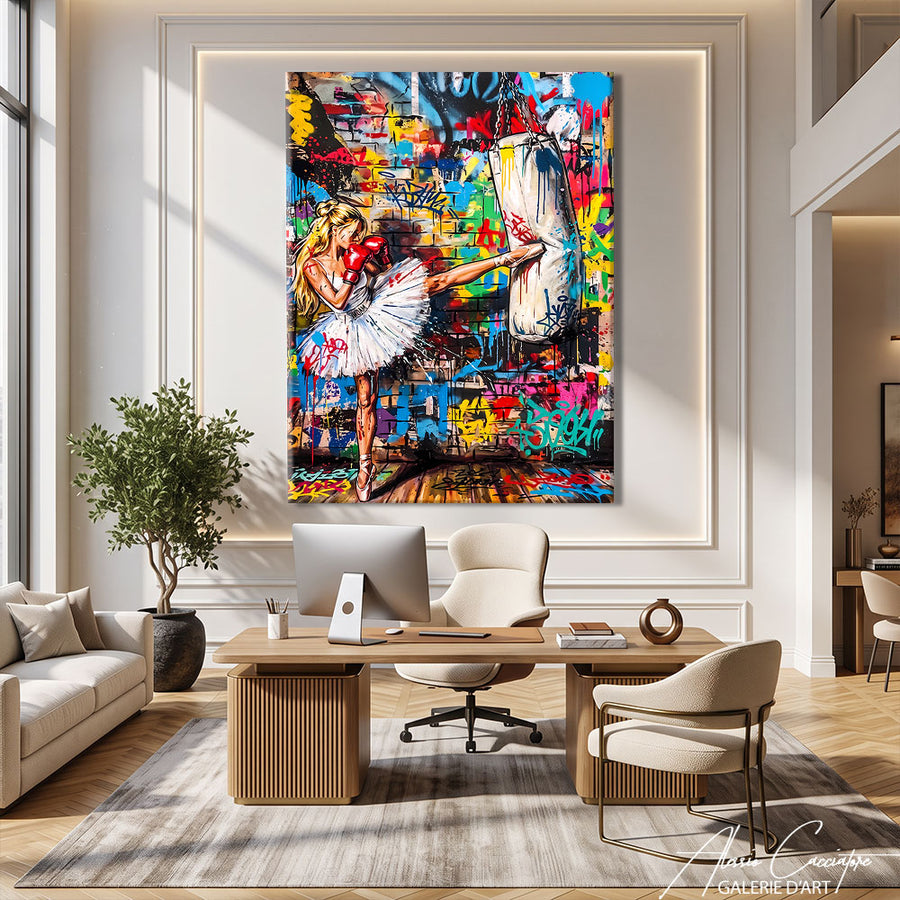 Affiche Artiste Street Art – mise en situation