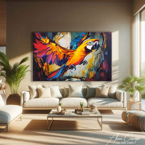 tableau oiseau