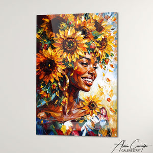 Cadre Femme Tournesol