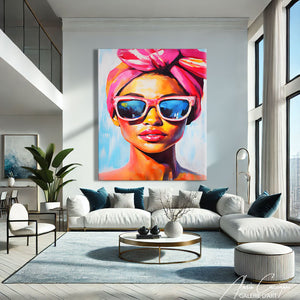 Tableau Mère Africaine