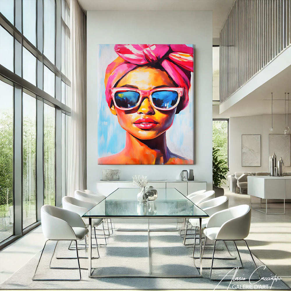 Tableau Afrique Couleur