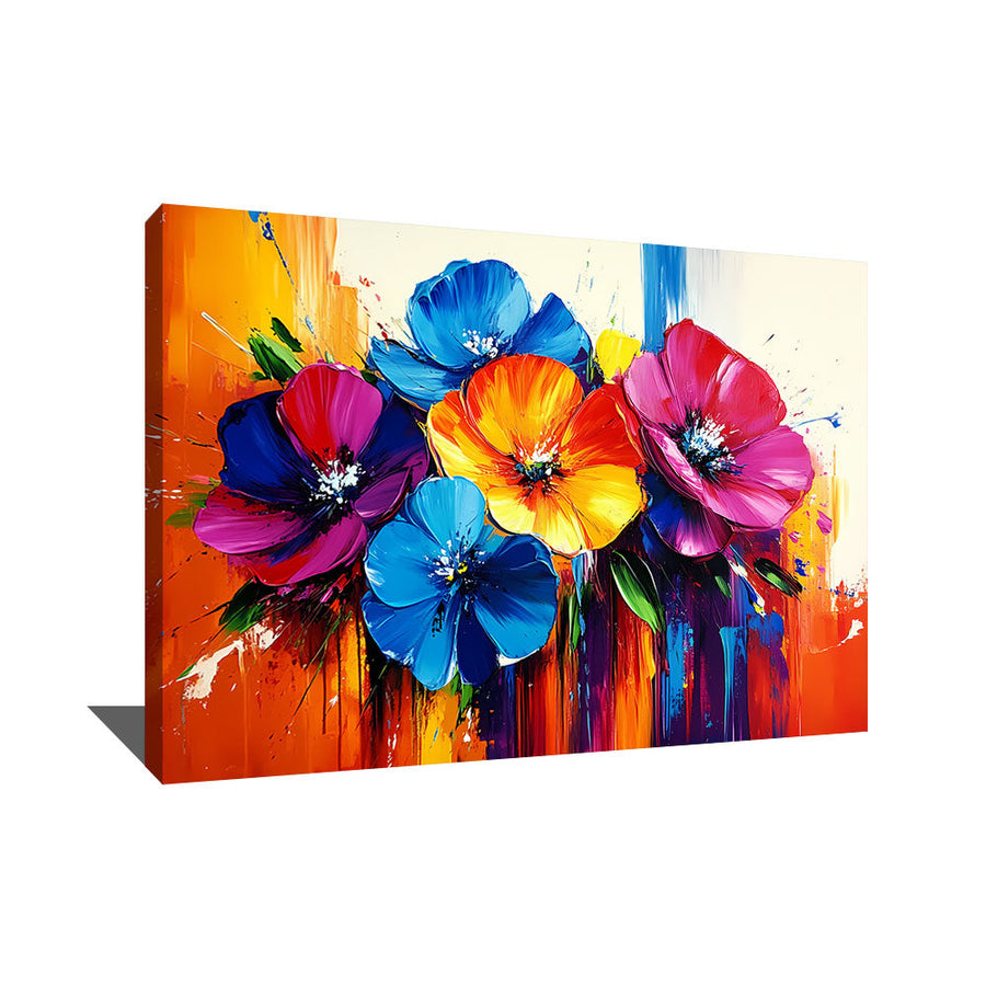 TABLEAU FLEURS MODERNES Alessio Cacciatore