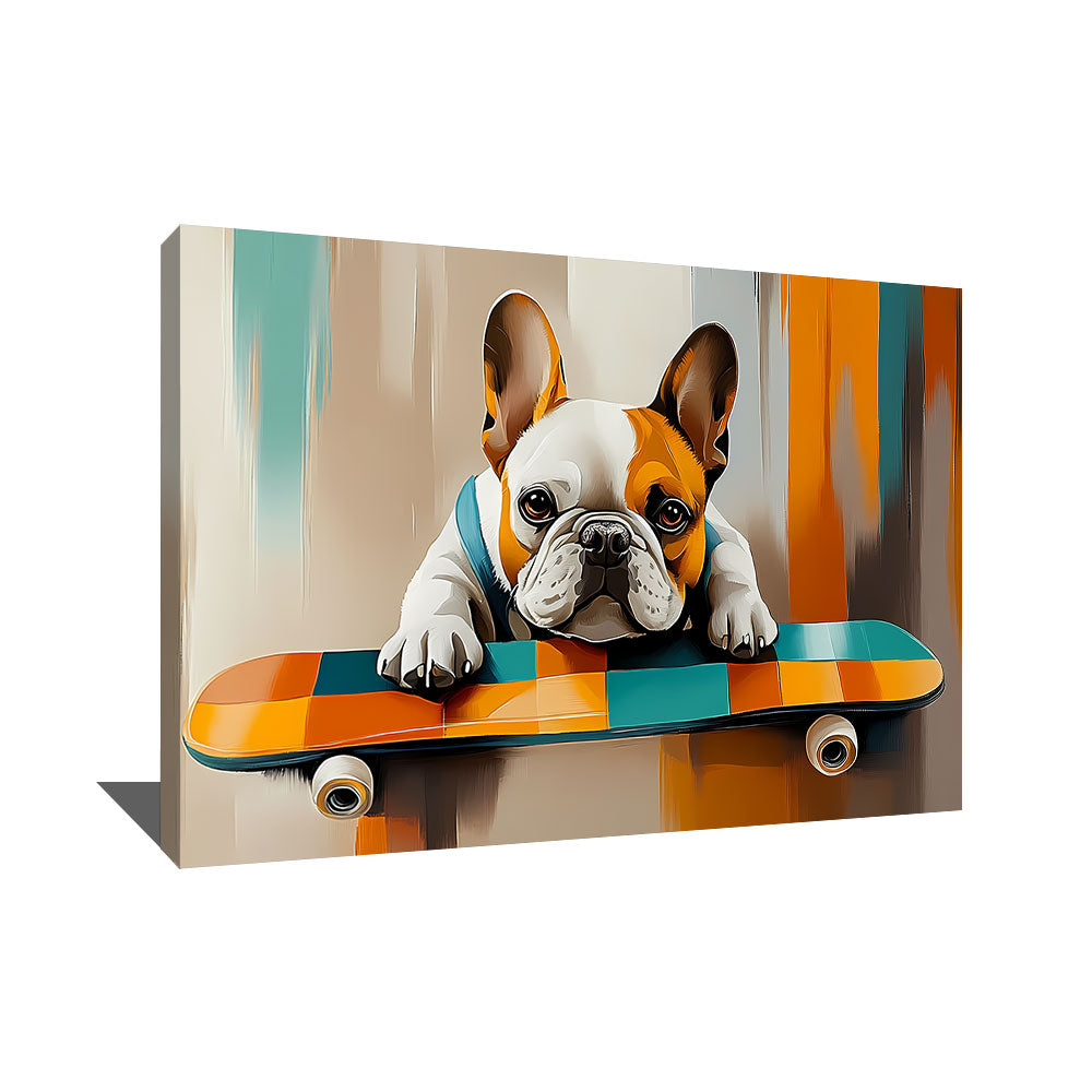 Tableau Chien Drôle