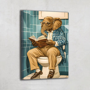 TABLEAU HUMORISTIQUE POUR WC