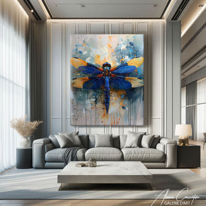 Libellule Peinture Acrylique