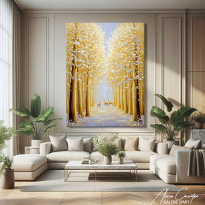 TABLEAU FORET MODERNE