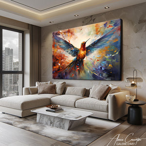 tableau mural oiseau