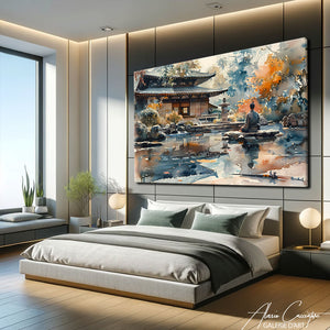 Tableau japonais zen