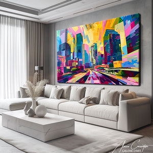 Tableau Abstrait Contemporain