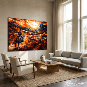 tableau montagne