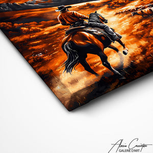 TABLEAU PAYSAGE WESTERN Alessio Cacciatore