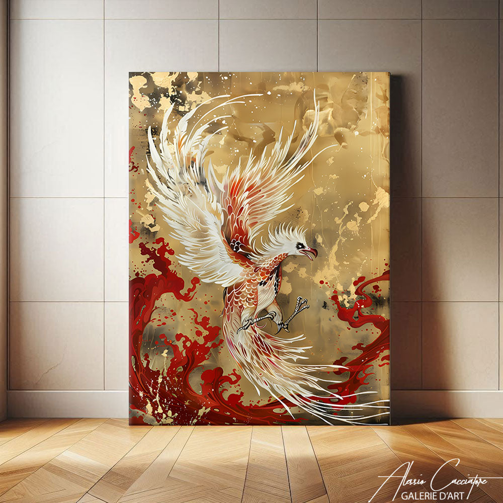 TABLEAU PHOENIX JAPONAIS AlessioCacciatore