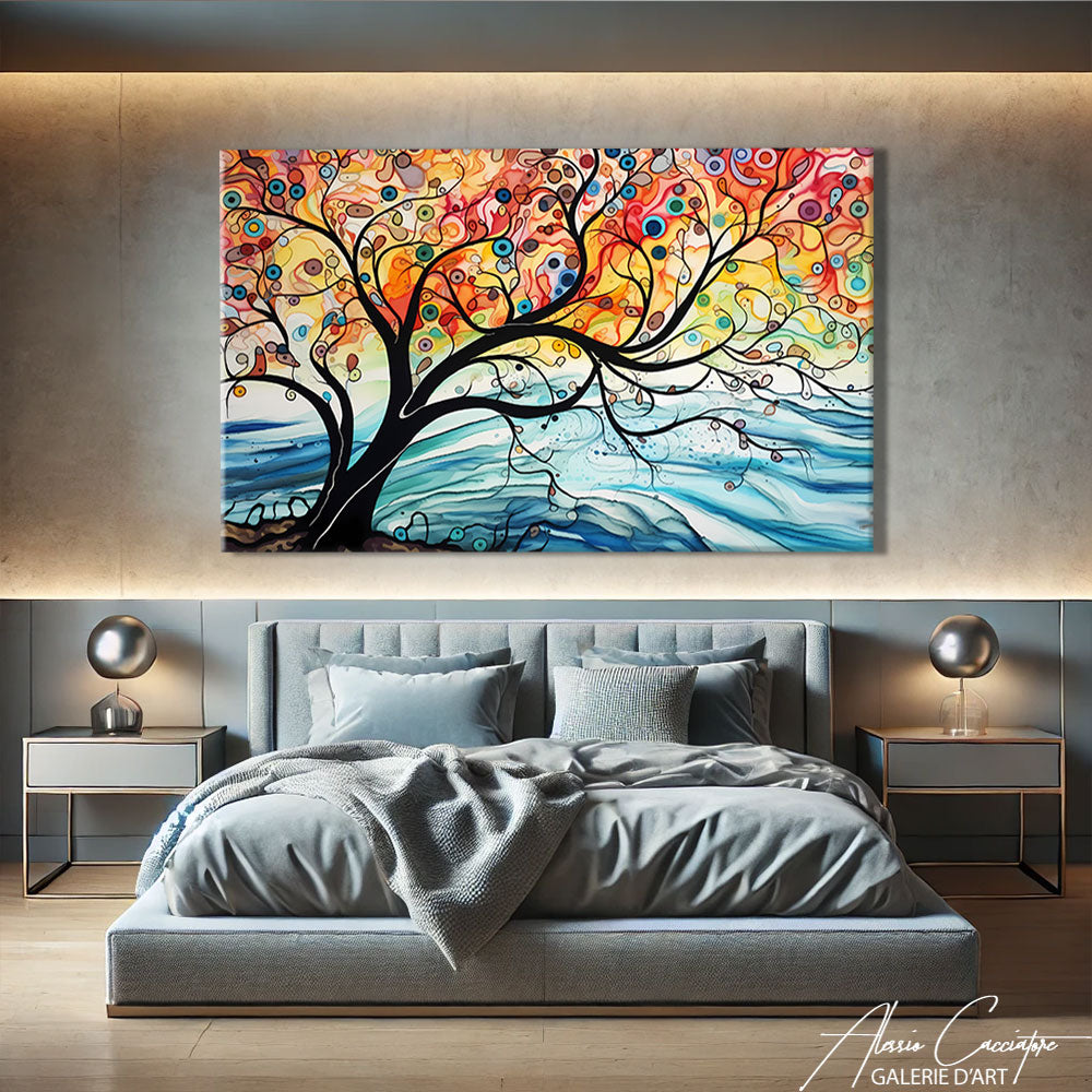 TABLEAU MURAL ARBRE DE VIE