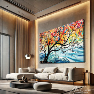 TABLEAU ARBRE DE VIE ABSTRAIT