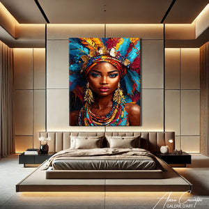 Tableau Afrique Couleur