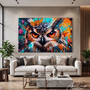 Peinture Hibou
