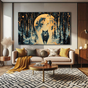 tableau forêt