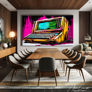 TABLEAU MACHINE GRAFFITI