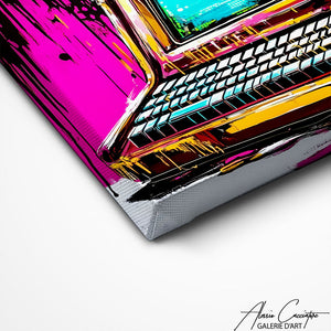 TABLEAU MACHINE GRAFFITI Alessio Cacciatore